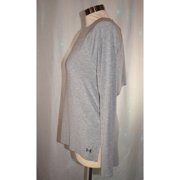 Under Armour Loose Gray Shirt size Small - Picture 3 of 7
